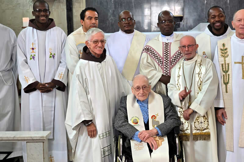 Celebrating 70 years of priestly service