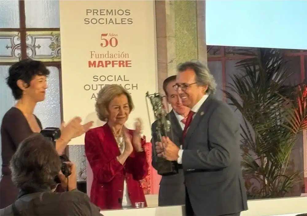 SSVP receives Fundación MAPFRE Award for Best Organisation for its social trajectory