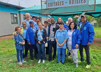 Malvern conference visits Park Cottages Old Age Home