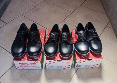 Christmas school shoe and uniform drive