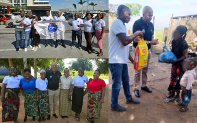 South Africa National Council President, Vincent Williams, visits Mozambique