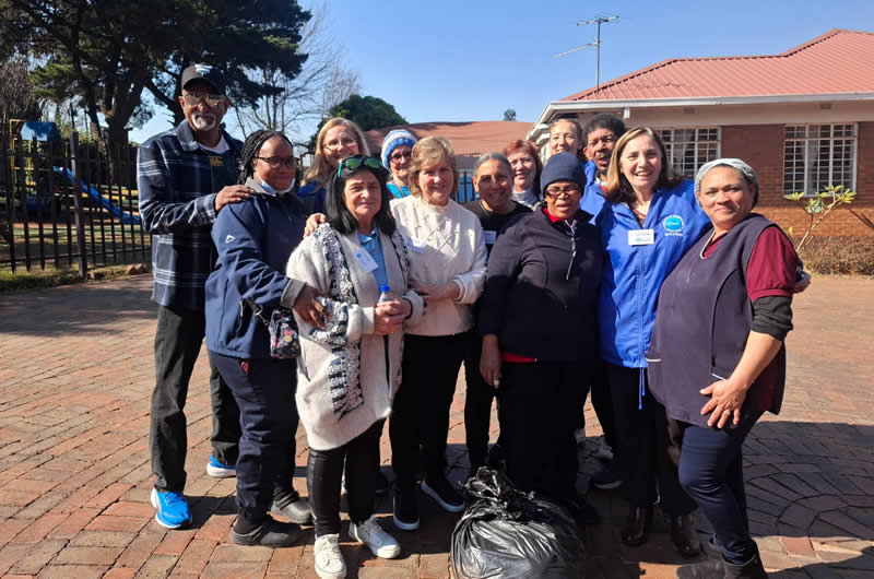 Visit to Frederic Place